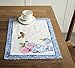 Maison d' Hermine Cloth Placemat 100% Cotton Decorative Washable Table Placemats, Dining, Home, Wedding, Banquet, Buffet, Canton - Spring/Summer (Set of 2)