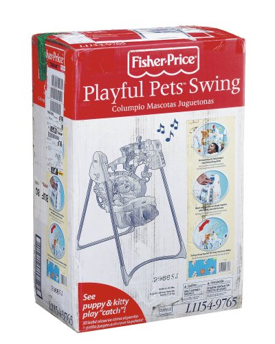 fisher price playful pets swing