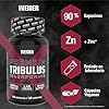 (New) Weider Weider Premium Tribulus Testosterone Support for Men, 1,800 mg of high-Quality Tribulus Terrestris, 30 Day…