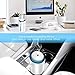 Hosome 300ml USB Car Humidifier Cool Mist Ultrasonic Humidifiers with Colorful LED Lights Mini Portable Air Purifier for Home Baby Travel Vehicle Office, White