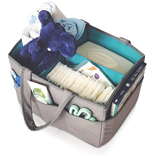 Buy Large Diaper Caddy Organizer Portable Nursery Storage Bin Changing Table for Diapers and