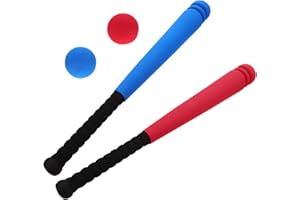 Kids Baseball Foam Baseball Bat and Balls Set Soft Super Safe Baseball Bat for Children Indoor Outdoor Sports Baseball Set Po