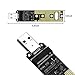 SHINESTAR NVME to USB 3.0 Adapter, Use as Portable SSD, M.2 NVME to USB Card (No Cable Need), Based on 10 Gbps PCIe 3x2 Link Great Performance Bridge chip, Fit for Samsung 970/960 EVO/PRO NVME SSD