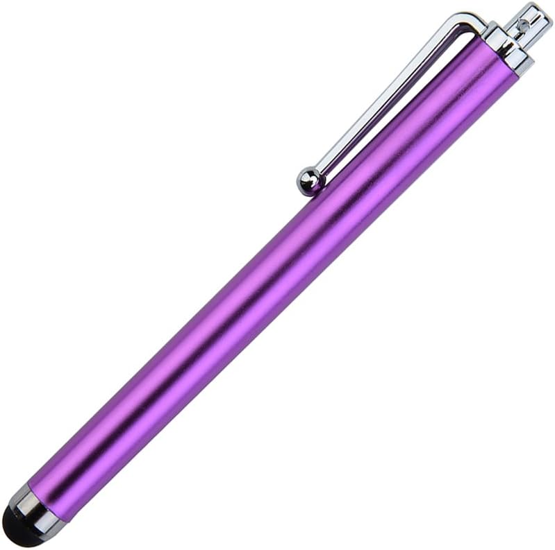 Pack of 4 PURPLE Capacitive/Resistive Touchscreen Stylus Pen Compatible with Ipad/2/3/4/ Ipad Mini Samsung Note 10.1 Galaxy Tab Google Nexus 7 Kindle Fire HD Sony Xperia Tablet S Asus Transformer Pad Infinity Motorola Xoom BlackBerry Playbook HP Slate 2 - Image 5