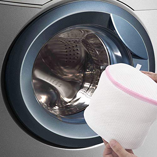 GANCHUN 7Pcs Mesh Laundry Bags for Delicates with Premium Zipper,Travel Storage Organize Bag,Clothing Washing Bags for Blouse, Hosiery, Stocking, Underwear, Bra Lingerie - Thumbnail 3