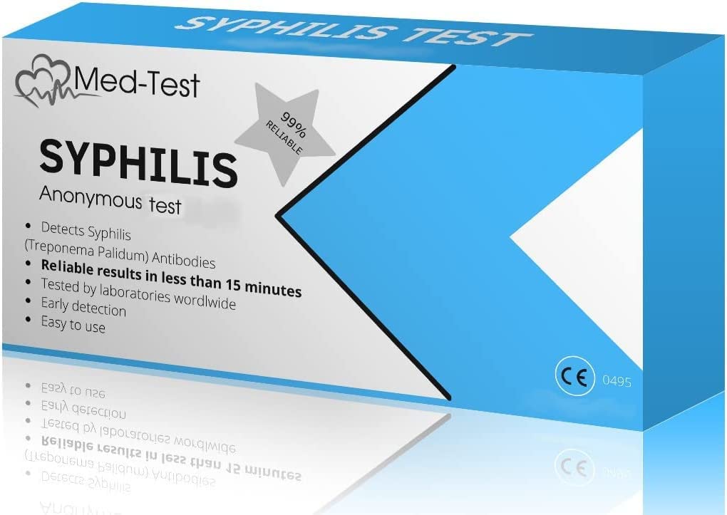 Core tests Syphilis Home Test Fast Results for Male and Female STI Test STD
