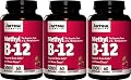 Jarrow Formulas Methyl B12, Methylcobalamin (60 x 3)