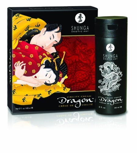 Shunga Dragon Virility Cream, 2 Fl Oz by Shunga