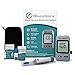 GlucoGorx® Blood Glucose Diabetes Testing Kit - 310 Blood Test Strips, 325 Sterile Lancets, Glucometer, Depth Controlled Lancing Device, Control Solution, User Manual & Convenient Carrying Case