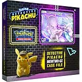 Pokemon TCG: Detective Pikachu Mewtwo-Gx Case File + 6 Booster Pack + A Foil Promo Gx Card + A Oversize Gx Foil Card