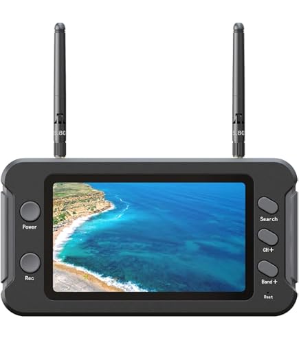Amazon.com: Hawkeye Little Pilot FPV Monitor batería incorporada