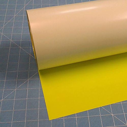 SiserEasyweed Fluorescent Yellow 15" x 5' Iron on Heat Transfer Vinyl Roll