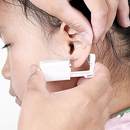 PCS Self Ear Piercing Gun Kit, Disposable Ear Piercing Gun Tool
