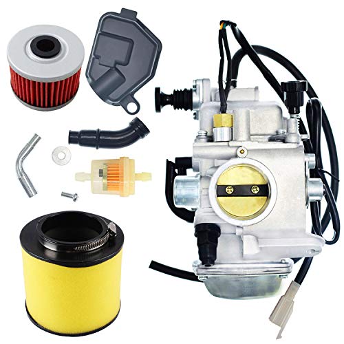 New TRX350 Carburetor Oil Filterw/Air Filter For Honda Rancher 350 TRX350 350ES 350FE 350FMTE 350TM 2000-2006 Carb