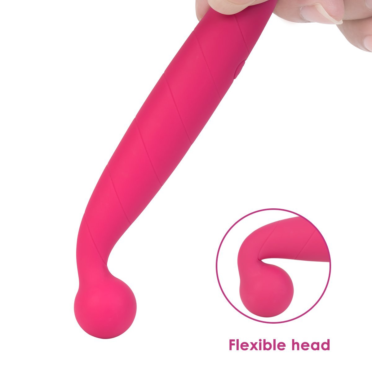 Mini Vibromasseur Stimulateur pour Vissage ou Point G Clitoris pour Débutant