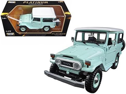 Toyota FJ40 Light Green 1/24 Diecast Model Car by Motormax