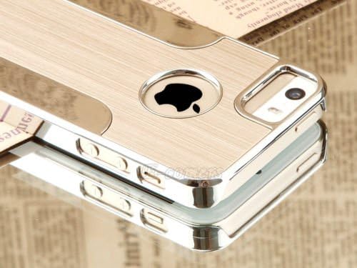 Viynl Tm Aluminum Ultra-thin Metal Case Bumper Cover Skin for Apple Iphone 6 (GOLD)