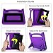 Fire Tablet 7 Case-Dinines Shockproof Light Weight Kids Friendly Protective Case for Amazon Kindle Fire 7 Tablet (Compatible with 9th Generation 2019/5th Generation 2015 / 7th Generation 2017)(Purple)