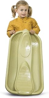 Dantoy BIO-Bobsled Sledge Kids Eco-Conscious Dust Green Sustainable Bioplast view 2