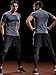 Neleus Men's 3 Pack Compression Baselayer Athletic Workout T Shirts,5022,Black,Grey,Navy Blue,US XL,EU 2XL