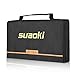 SUAOKI 60W Portable Mono-crystalline Solar Panel with DC 18V and USB 5V Output Charger for Laptop Tablet SLR GPS Cellphone Other 5-18V Device