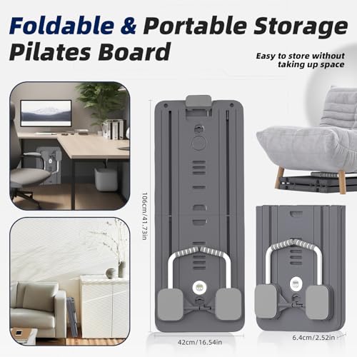 Pilates Reformer Folding Pilates Board Multifunctional Home Pilates Board