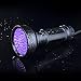 GLBSUNION UV Flashlight Black Light, 68 LED 395 NM Ultraviolet Blacklight Pet Urine Detector for Dog/Cat Urine, Dry Stains, Matching with Pet Odor Eliminator, for Home Hotel Camping Leaks Cosmetic