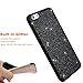 iPhone 6 Plus Case, iPhone 6S Plus Cover, HESPLUS Glitter Bling Sparkle [Anti-Shock] [Scratch Resistant] Soft Gel Flexible TPU Case for iPhone 6 Plus/iPhone 6S Plus 5.5 Inch - Black