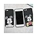 Cute Cartoon Mickey Minnie Mouse Strike Glass Cover Soft TPU Silicone Case for iPhone Case Cover for I Phone 7 or 8 (I Phone 7 or 8 / Style_01)