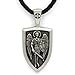 GuoShuang Viking Mens Necklaces Silver Jewelry Pendant Necklace Stainless Steel Vintage Jewelry Set of Axe Necklace Wolf Necklace Mjolnir Necklace & Compass Necklace Viking Gifts For Men 24 Inches