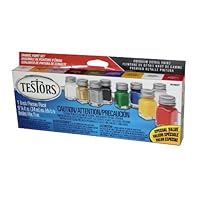 Testors 9146XT Promotional Enamel Paint Set( Packaging may vary)