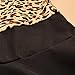 FEITONG Kids Baby Girls Leopard Printing Short Sleeveless Dress (6-7Y, Black)