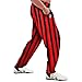 Otomix Men's Limited Edition Red Stripe Baggy Workout Pants (Large)