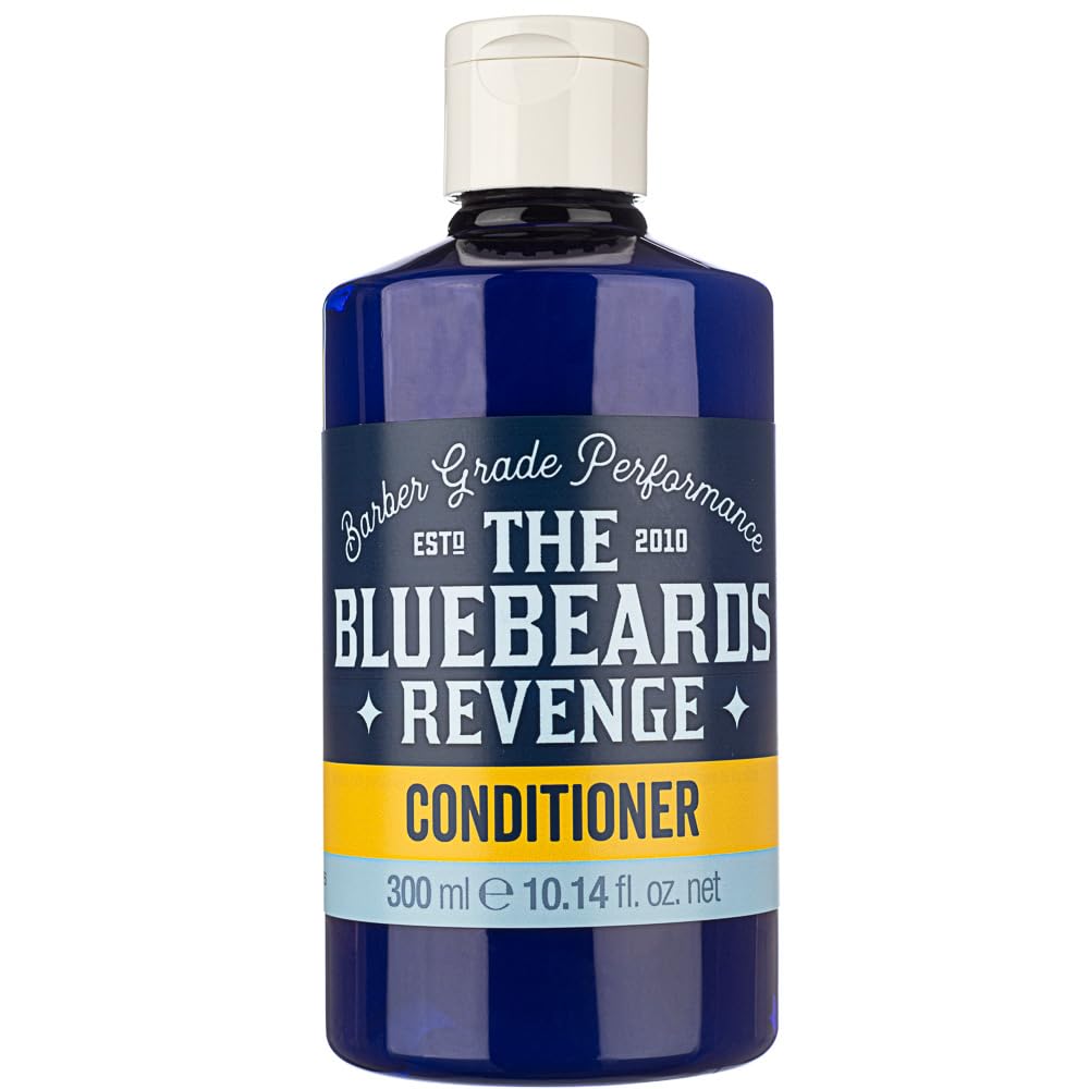 The Bluebeards Revenge, Conditioner For Men To Help Repair And Rehydrate Dry, Damaged Hair, SLS Free, Paraben Free And Vegan Friendly, 300ml