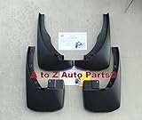NEW 2008-2015 Nissan Frontier Black Deluxe Molded Splash Guards