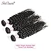 Brazilian Kinkys Curly Hair 3 Bundles 16 18 20 inch Unprocessed Virgin Brazilian Curly Human Hair Extensions Natural Black Brazilian Hair