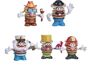 MR POTATO HEAD Potato Head Mr Chips Figures 5-Pack: Barb A. Cue, Saul T. Chips, Ranch Blanche, Cheesie Onionton, Original, Toy for Kids Ages 3 and Up (F0361)