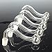 Fragnance Oil Burner Warmer Burner- Smooth, Nice Design, Strong, Clear, Size 10mm (3pcs)