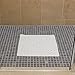 DMI Non-Slip Suction Cup Shower Mat with Drain Holes got Tub or Shower, 21 Inch Square, White