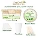 FirstChoice EcoNaturals Disposable Wooden Spoons, 100 Piece, 6