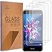 [3-PACK]- Mr.Shield For Huawei Honor 8 Lite [Tempered Glass] Screen Protector [0.3mm Ultra Thin 9H Hardness 2.5D Round Edge] with Lifetime Replacement