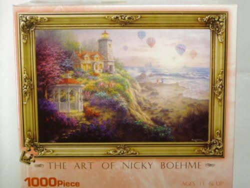 The Art of Nicky Boehme "Charming Tranquility" 1000 Piece Puzzle