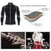 Ursexyly Men Exercise Sweat Hot Dress Shirt, Sauna Suit Neoprene Slimming Fitness Jacket Gym Wear for Core Muscle Training (Black Exercise Shirt, 2XL)