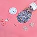 PHOGARY 15000pcs Glass Seed Beads 2mm(11/0), Mixed Colors Small Pony Beads Assorted Kit Opaque Colors Lustered Loose Spacer Beads, Round, Hole 0.6mm for Jewelry Making, DIY Crafting (15 Colors)