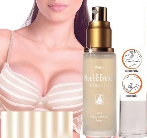 Beauty Set : Mistine Neck &amp; Breast Herbal Pueraria Mirifica Firming Lifting &amp; Tightening Gel 30 ML. by Neck Firming [Get Free Facial Hair Epicare Spring A1 Remover](set79284)