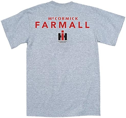 McCormick Farmall Stacked - Mens T-Shirt - Athletic heather - X-Large