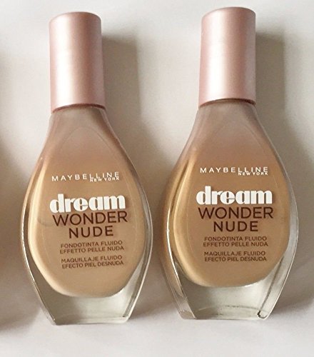(Pack of 2) Maybelline New York Dream Wonder Fluid-Touch Foundation 20ml - 30 Sand