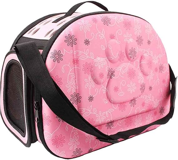 RRDZSW Dog Bag Foldable Pet Backpack Out Portable Portable Dog Backpack Pet Supplies (pink) Buy