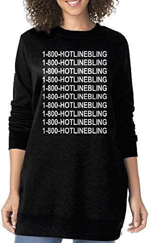 1800 Hotline Bling Women's Long Sweatshirt Hoodie