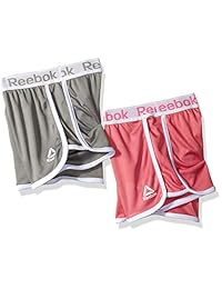 Reebok Pro - Juego de 2 pantalones cortos para niña